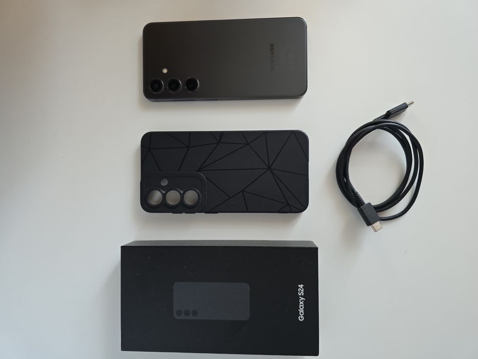 Samsung S24 256Gb Negru 8Gb Ram 5G Fullbox Husa inclusa