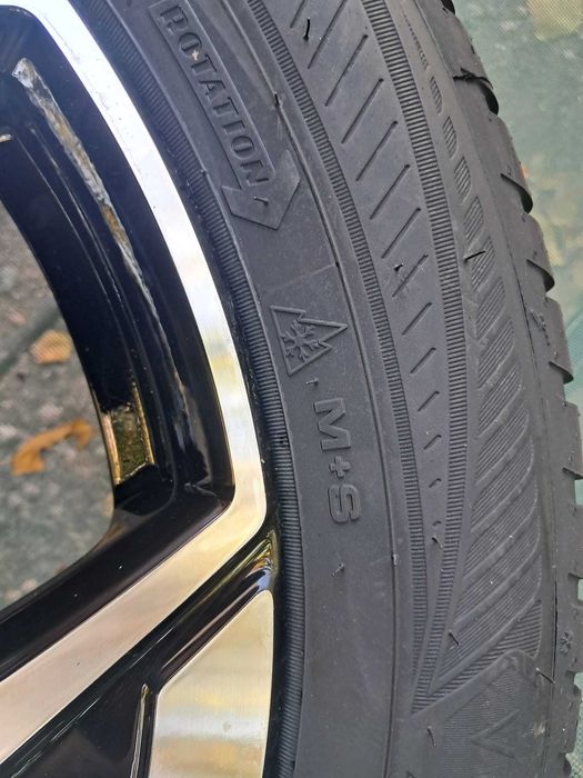 Jante cu cauciucuri Goodyear4SeasonsM+S Ford Puma 2025 215 55 R 17 NOI