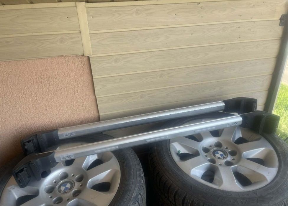 Bare transversale portbagaj originale BMW – aluminiu