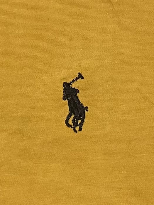 Polo Ralph Lauren тениска жълта мъжка L – оригинал, отлично състояние