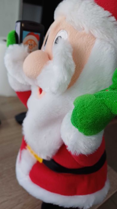 Santa si Snowman papusi Craciun dansatoare cu baterii