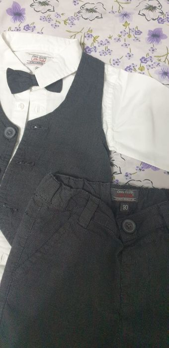 Haine baieti bebeluș costum marime 80.