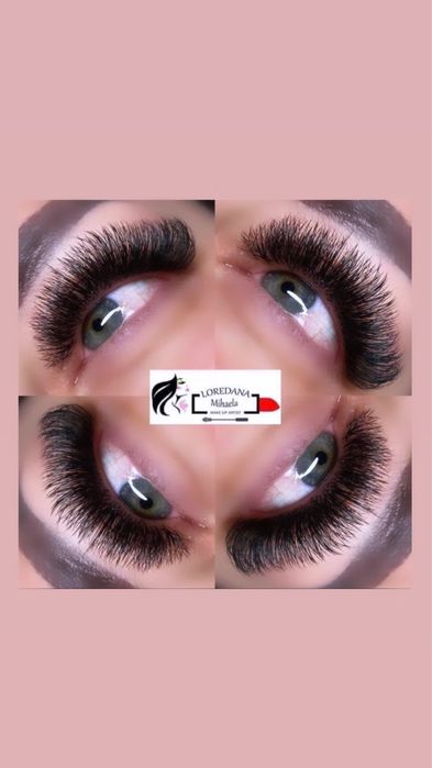 Extensii gene fir cu fir 1,2,3,4D si mega volume