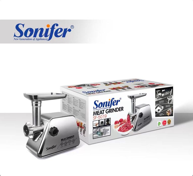 Доставка! Электрическая мясорубка Sonifer SF-5019