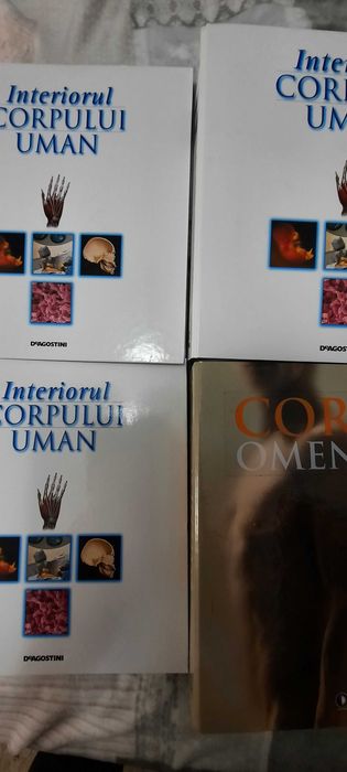 Interiorul Corpului Uman, Corpul Omenesc, 3 volume, 100 lei