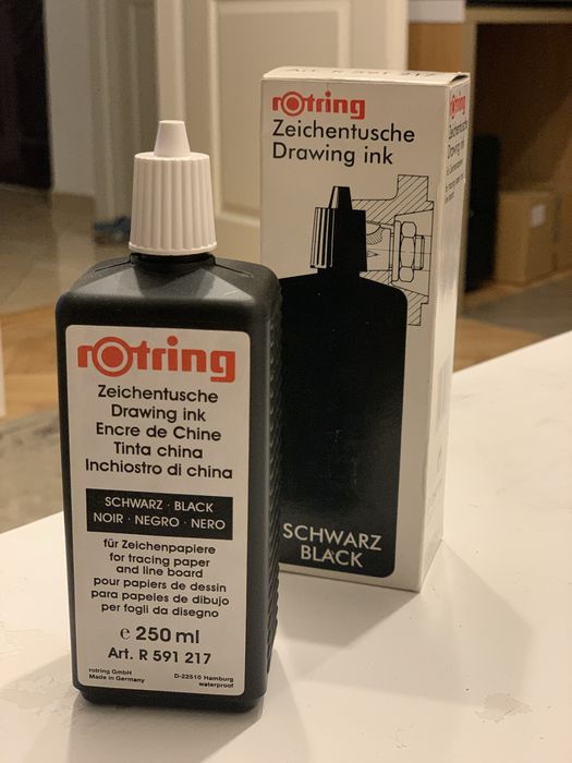 Tus negru 250 ml Rotring
