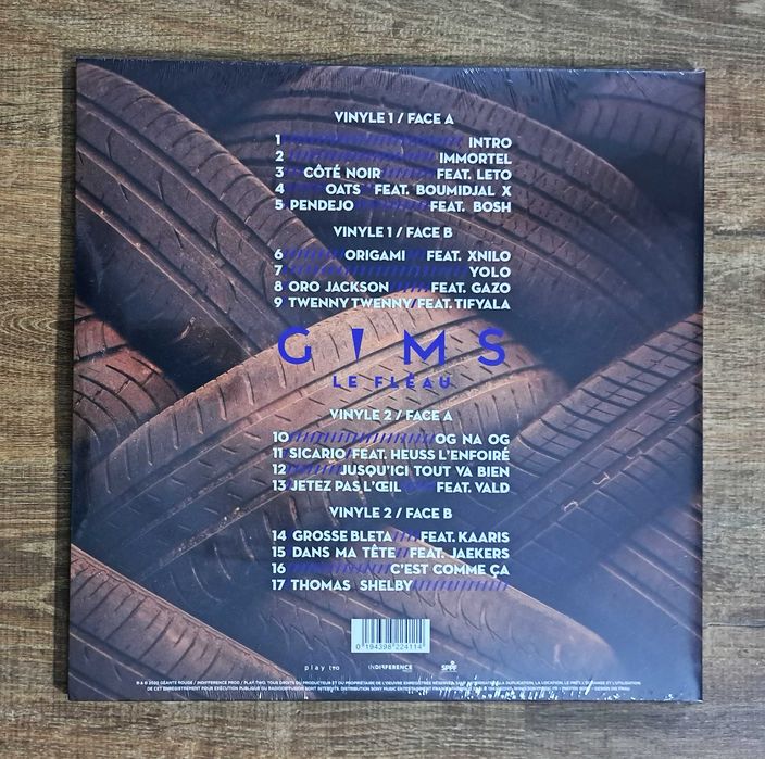 Gims - Le fleau (2 LP) disc vinyl mint