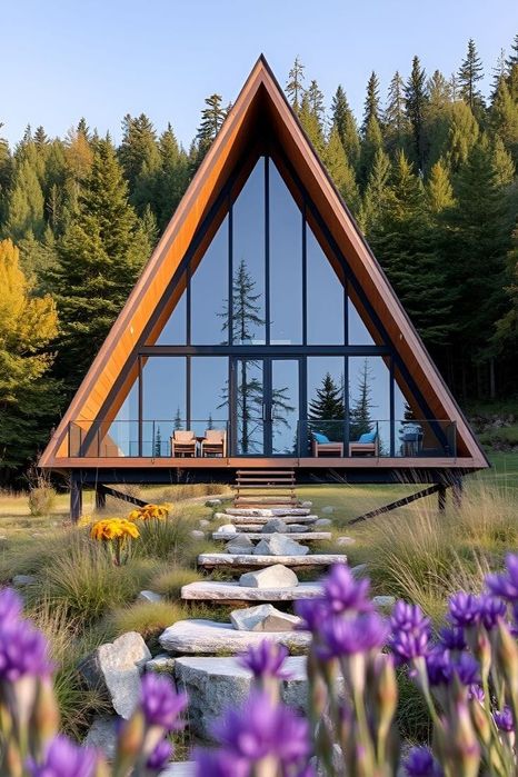 Cabane din lemn tip A