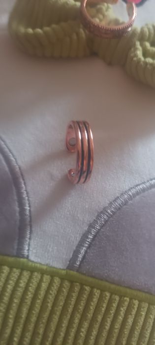 Set inele din cupru cu magneti