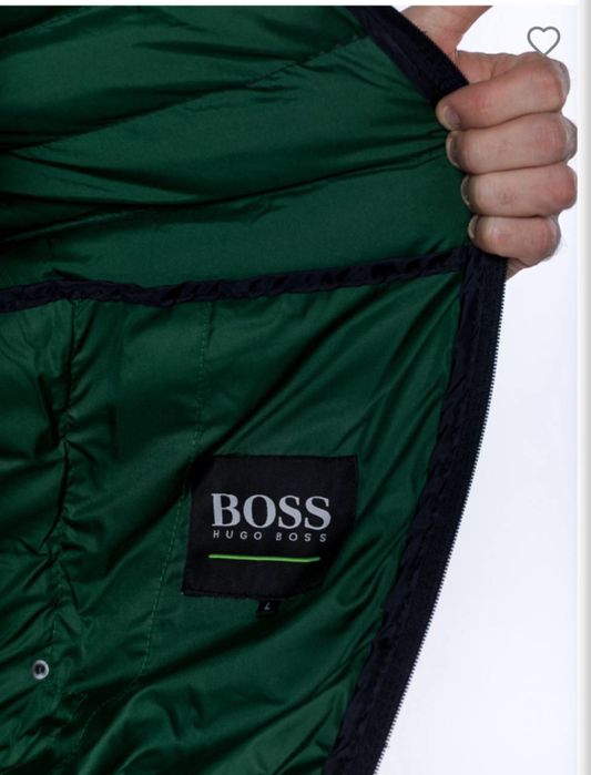 Boss куртка пуховик оригинал из Европы