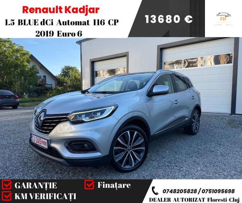 Renault Kadjar Primul Proprietar , Starea tehnica impecabila