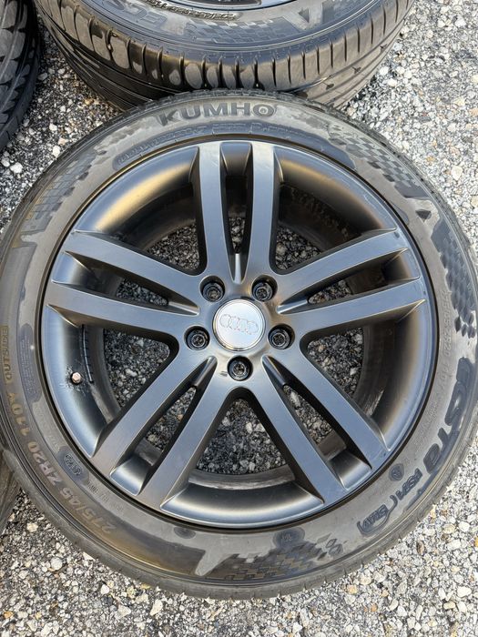 Джанти 20 ки Q7 Нови Гуми Audi 5x130 ЕТ60 9J 275 45 20 Kumho Ауди КЮ7