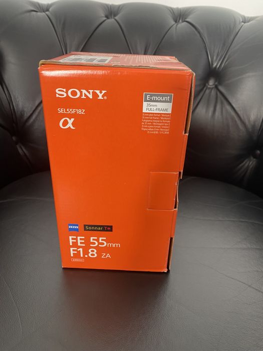 Obiectiv Sony, SEL55F18Z, FE 55 mm, F1.8 ZA, Nou sigilat