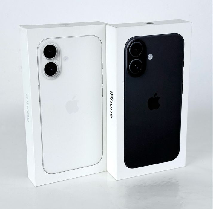 НОВ! Apple iPhone 16 128GB Black / White Гаранция!