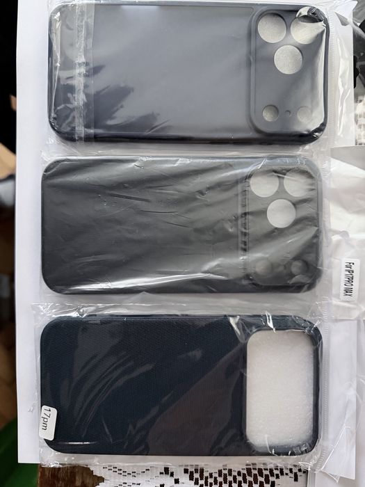 Husa Iphone 17 pro max culoare albastru inchis