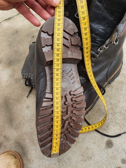 bocanci armata germană de colecție expozitie mărimea275 43 maro ca noi