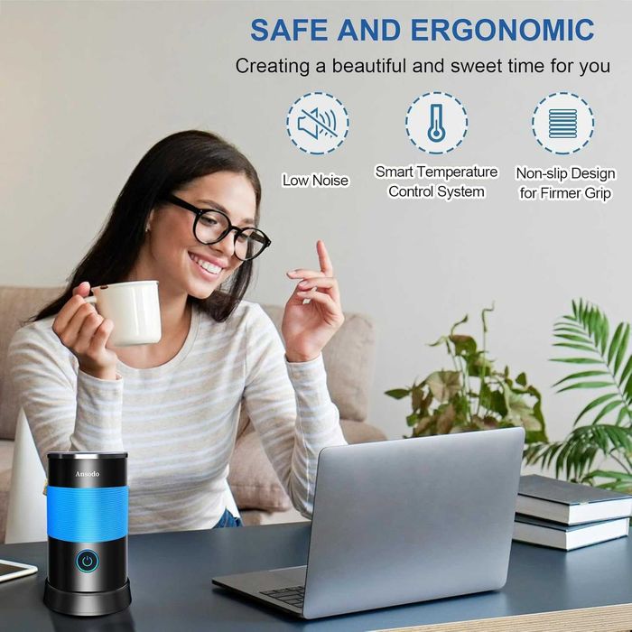 Уред за разпенване на мляко Кана за млечна пяна Пенообразувател