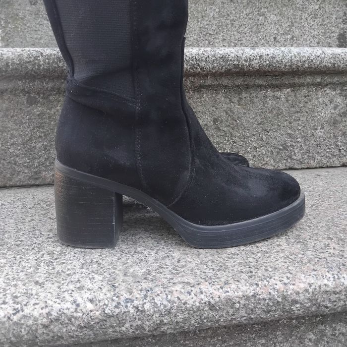 Ботуши с висок ток