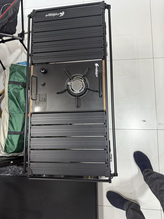 Газавоя плита со столом