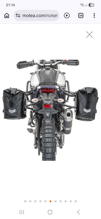 Set suporti și genți laterale Yamaha Tenere 700