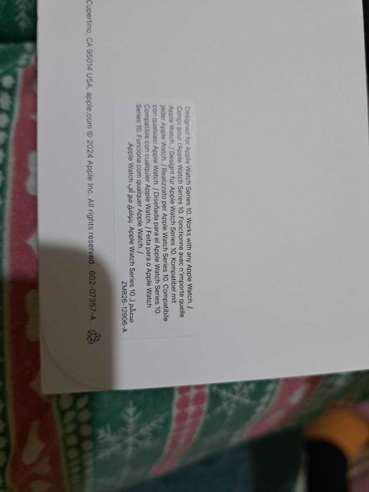 Apple Watch Seria 10, 46 mm, Jet Black Al Black SB M/L, GPS