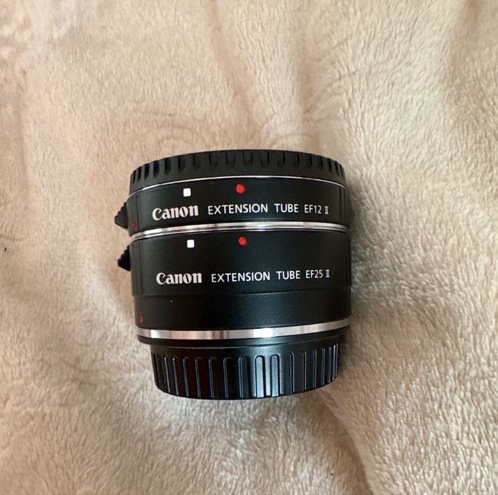 Удлинительные кольца Canon EF12 II и EF25 II