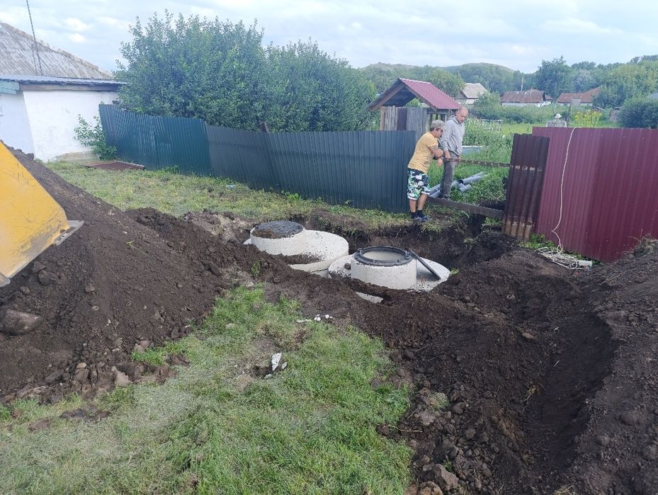 Септик выгребная яма под ключь
