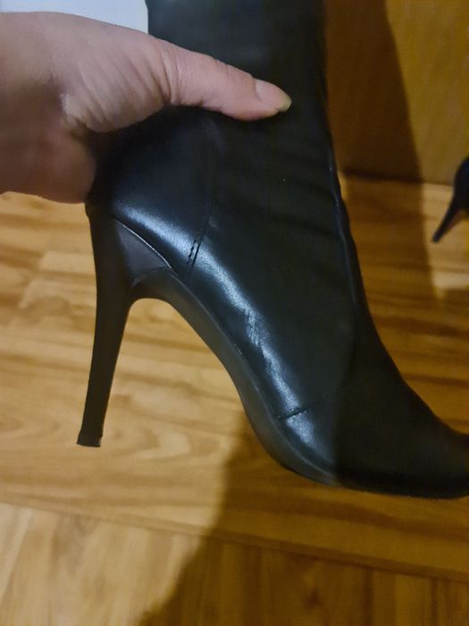 Черни дамски ботуши