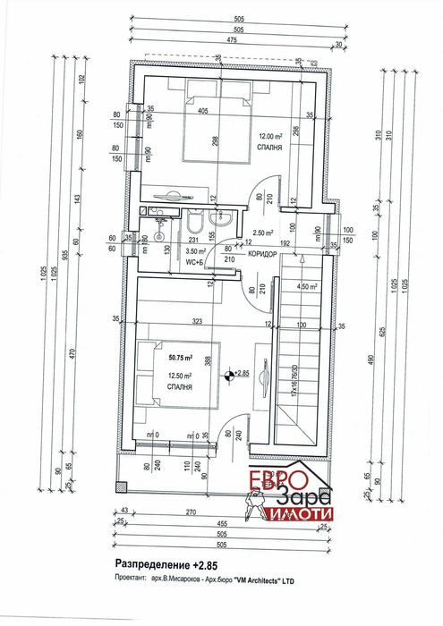 Двуетажни къщи за продажба в село Малка Верея