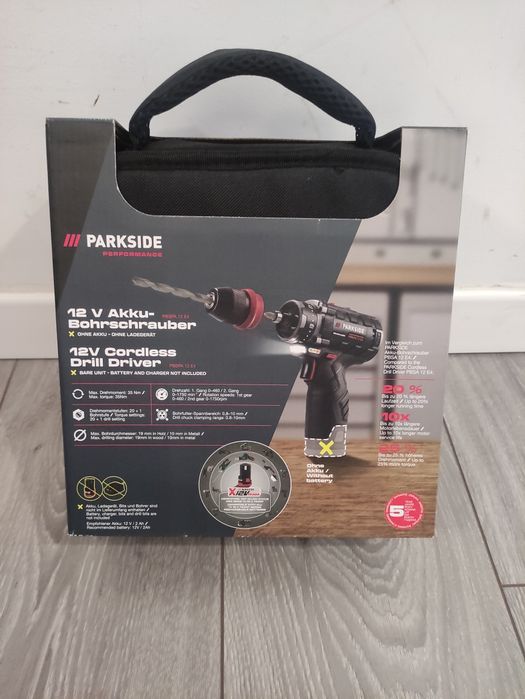 Bormasina 12 V Parkside Performance pe acumulator