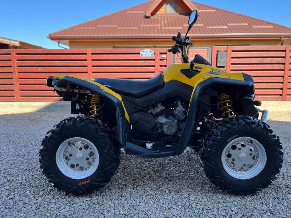 Can Am Renegade 500cm// IMPORT Franta, L7E nr negru  // VARIANTE ATV