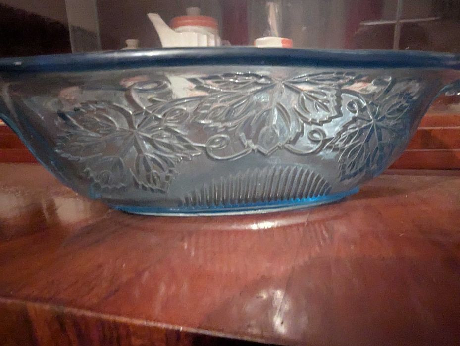 Set vintage, pahare , frapiere, farfurii, platouri