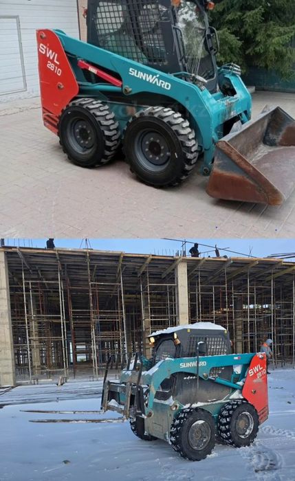 Уборка снега 24/7. Мини Погрузчик.