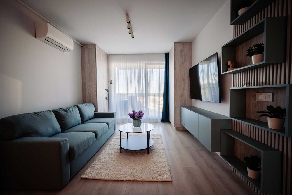 Apartament 2 camere + parcare, Denya Forest 6, prima închiriere, proprietar