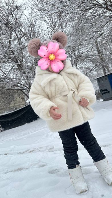 Детская шубка в идеальном состоянии