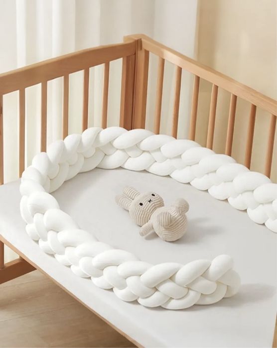 Бортик в кроватку. Коса