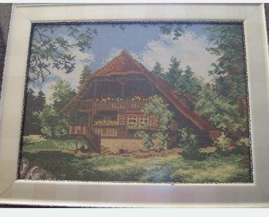 Гоблен "Детска целувка" в рамка