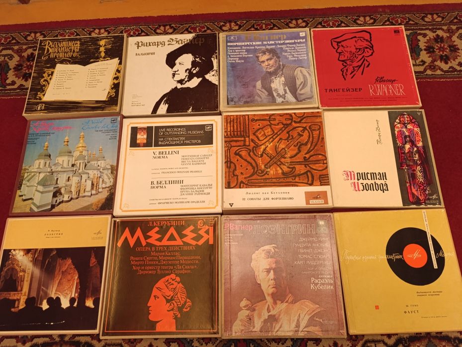 Пластинки,винил.Классика.Моцарт,Бах, Бетховен, Шопен.ит.д.15000сум.1шт