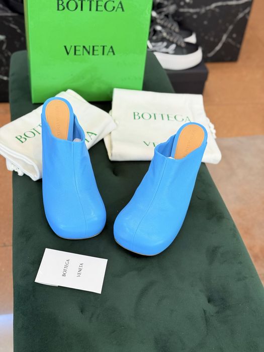 Луксозни дамски обувки на ток BOTTEGA VENETA Baby Blue