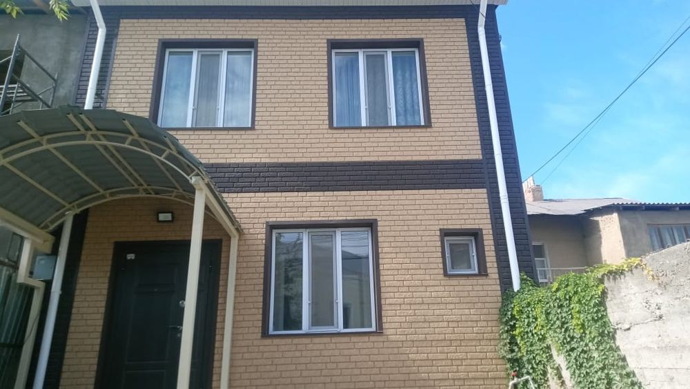 Сайдинг.Суағар.Фасад панельдері