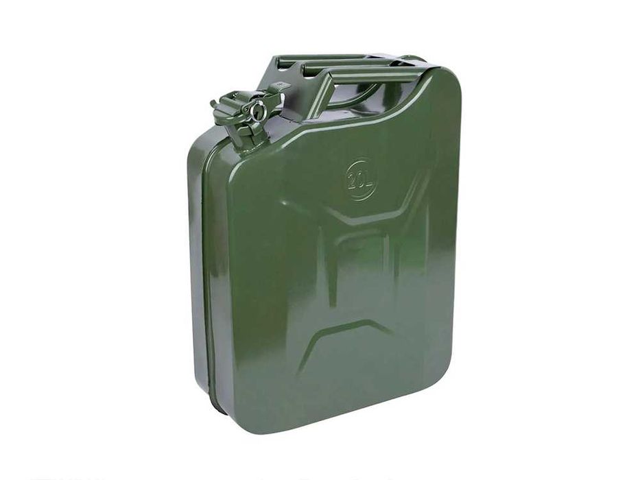 Туба за гориво Метална - 5 л / 10 л / 20 л зелена