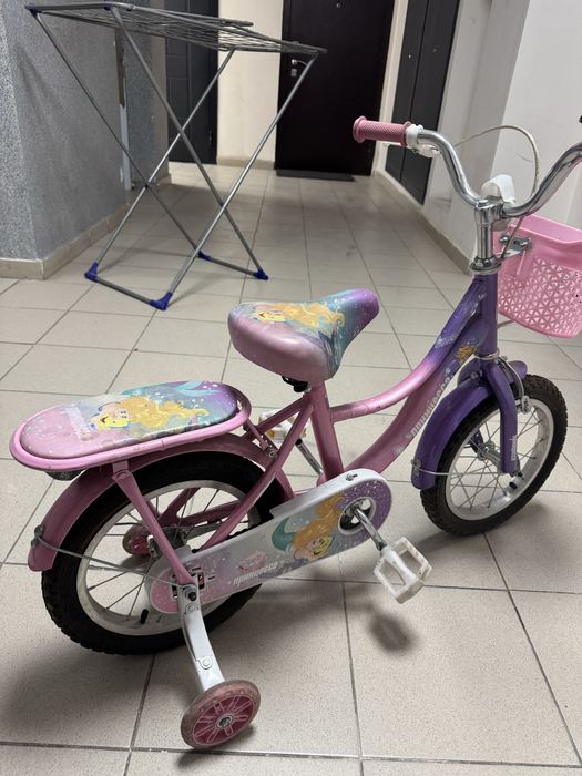 Детский велосипед для девочки 5-6 лет