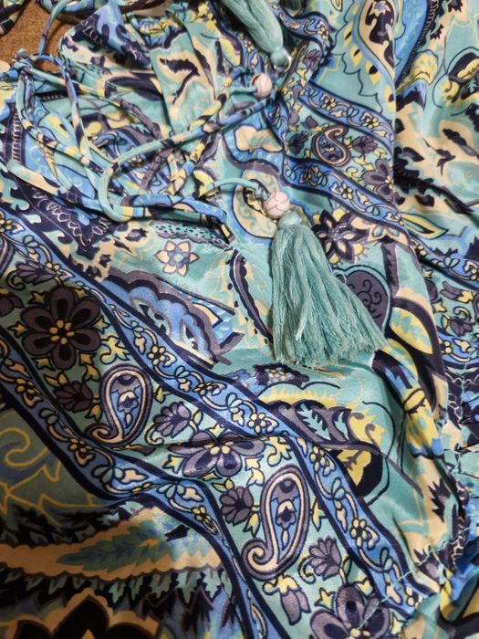 Rochie lunga matase indiana,KoalaBay,L
