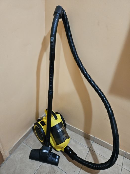 Пылесос в рабочем состоянии