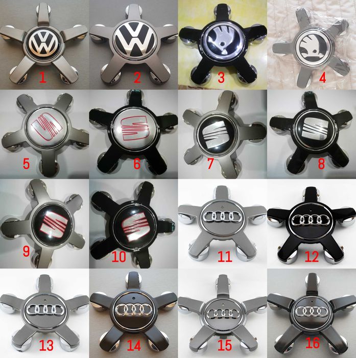 Capace jante aliaj AUDI BMW Land Rover Mercedes Porsche Ford Skoda VW