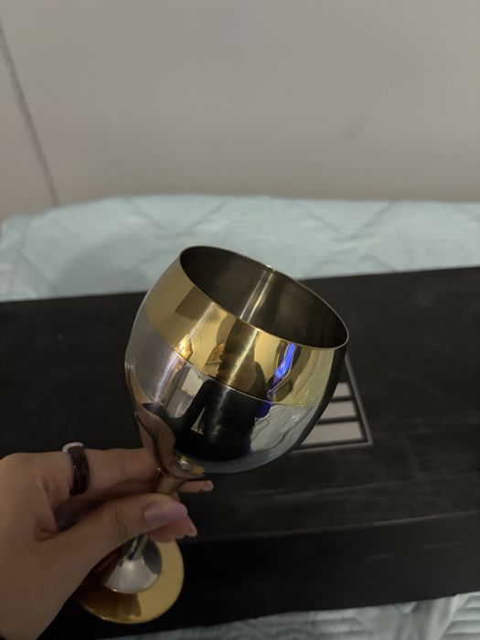 Стальные бокалы Zepter