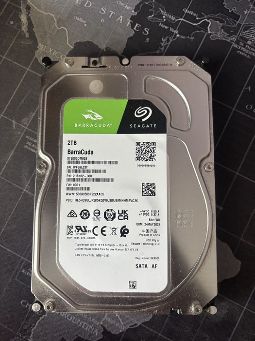 Жесткий диск SEAGATE 2ТВ