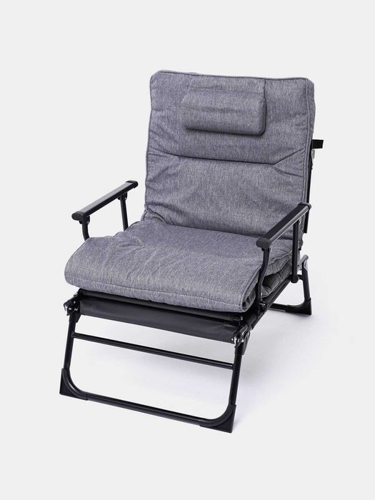 Раскладное кресло и кровать, 2 в 1 серый, мебель