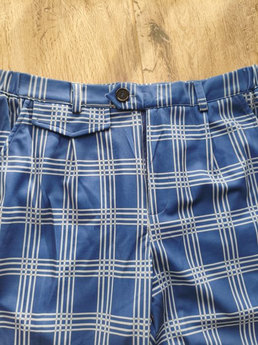 Pantaloni chino Runcati bărbați – slim fit, bleumarin, noi L , XXL