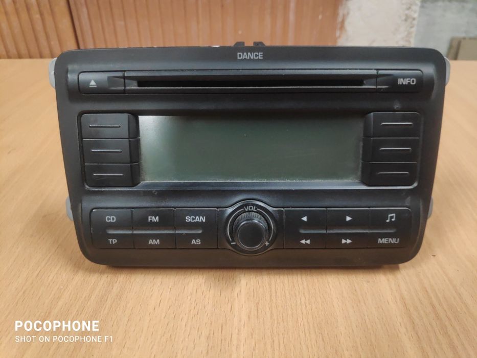 Cd Radio music Skoda Fabia / Шкода Фабия 2010г.